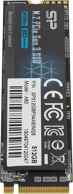 Накопитель SSD Silicon Power PCIe 3.0 x4 512GB SP512GBP34A60M28 M-Series M.2 2280