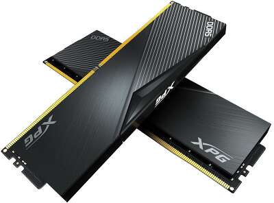 Модуль памяти ADATA 64GB DDR5 6400 DIMM XPG Lancer 2*32, 1.4V, CL32-39-39, On-Die ECC, Power Management IC, black