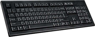 Клавиатура + мышь A4Tech 7100N клав:черный мышь:черный USB беспроводная