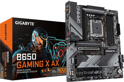 Материнская плата ATX LGAAM5 GIGABYTE B650 GAMING X AX