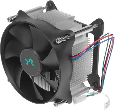 Устройство охлаждения(кулер) Deepcool Theta 31 PWM Soc-1700/1851 черный/синий 4-pin 30.3dB Al+Cu 95W 424gr Ret (DP-ICAS-T31P-17)