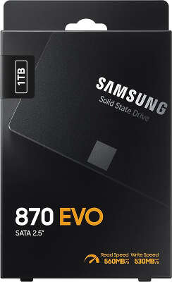 Накопитель SSD Samsung SATA-III 1TB MZ-77E1T0B/AM 870 EVO 2.5