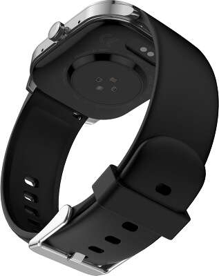 Смарт-часы Amazfit Pop 3S A2318 1.96" AMOLED корп.серебристый рем.черный (6972596107095)