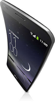 Смартфон LG G Flex D958, Titanium Silver