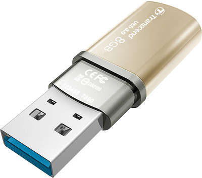 Модуль памяти USB3.0 Transcend JetFlash 820 8 Гб [TS8GJF820G] золотистый