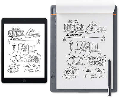 Планшет-блокнот Wacom Bamboo Slate A4 Large [CDS-810S]
