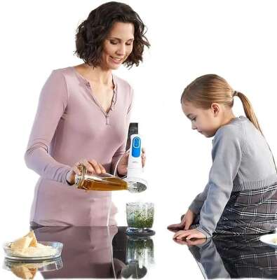 Блендер погружной Braun MQ3020.WH PESTO 700Вт белый