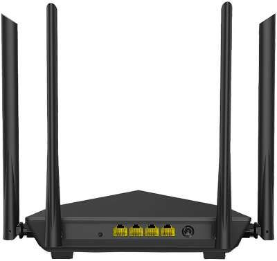 Маршрутизатор Tenda AC10 Двухдиапазонный гигабитный Wi-Fi роутер AC1200 до 300 Мбит/с на 2,4 ГГц + до 867 Мбит/с до 5 ГГц, LAN 3x1 Гбит/с, WAN 1x1 Гбит/с, 4*5dBi внешние антенны