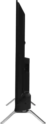 Телевизор QLED Skyworth 43" 43Q66G Google TV Frameless черный/серебристый 4K Ultra HD 60Hz DVB-T DVB-T2 DVB-C DVB-S DVB-S2 USB WiFi Smart TV