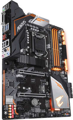 Материнская плата ATX LGA1151v2 GIGABYTE H370 AORUS Gaming 3 WIFI