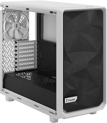 Корпус Fractal Design Meshify 2 Lite White TG Clear Tint, белый, EATX, Без БП (FD-C-MEL2A-04)