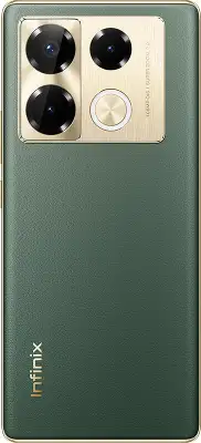 Смартфон Infinix X6850 Note 40 Pro 256Gb 8Gb зеленый моноблок 3G 4G 2Sim 6.78" 1080x2436 Android 14 108Mpix 802.11 a/b/g/n/ac NFC GPS GSM900/1800 GSM1900 Protect FM