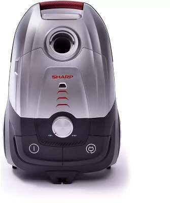 Пылесос Sharp/ Пылесос, 1900 Вт, уборка: сухая, пылесборник - мешок, 2.3 л,серебристый