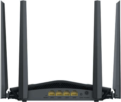 Маршрутизатор/ Роутер беспроводной Netis NX10 AX1500 10/100/1000BASE-TX черный