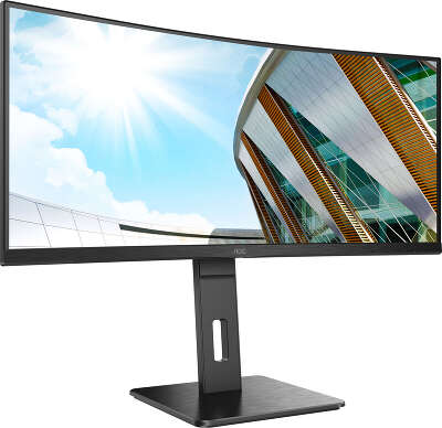 Монитор 34" AOC CU34P2C VA 3440x1440 HDMI, DP, USB Type-C USB-Hub