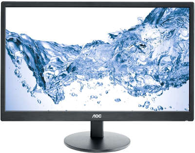 Монитор 23.6" AOC E2470Swhe (/01) черный