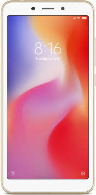 Смартфон Xiaomi Redmi 6A 32Gb, Gold