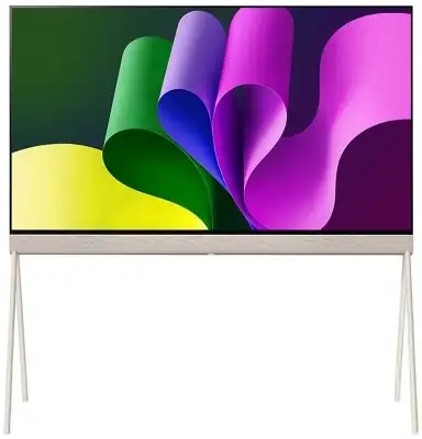 Телевизор OLED LG 55" 55LX1T6LA.ARUG Pose бежевый 4K Ultra HD 120Hz DVB-T DVB-T2 DVB-C DVB-S DVB-S2 USB WiFi Smart TV