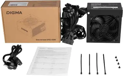 Блок питания Digma ATX 550W DPSU-550W (20+4pin) 120mm fan 4xSATA RTL