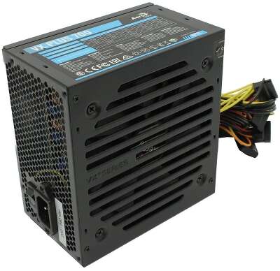 Блок питания 700W AEROCOOL VX PLUS 700 (ATX, APFC, 20+4 pin, 120mm fan, PCI-E 6+2Px2, 6xSATA) (VX PLUS 700)