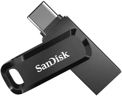 Флешка SanDisk Ultra Dual Drive Go USB Type-C Flash Drive 64GB. Цвет: черный
