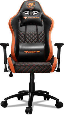 Игровое кресло Cougar RAMPART, Black/Orange