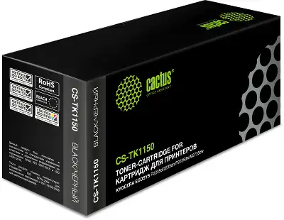 Картридж лазерный Cactus CS-TK1150 TK-1150 черный (3000стр.) для Kyocera Ecosys P2235d/P2235dn/P2235dw/M2735dw