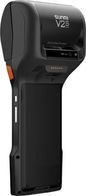 Терминал сбора данных с принтером SUNMI V2s PLUS EN w/o GMS (MT8768, 6.22HD+, 3+32G, NFC, 2M+13M Camera, Scanner, EU 4G, 80 Label Printer,5V2A EU Adapter)