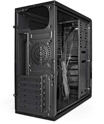 Exegate EX278402RUS Корпус Miditower Exegate XP-329S Black, ATX, <без БП>, 2*USB, Audio