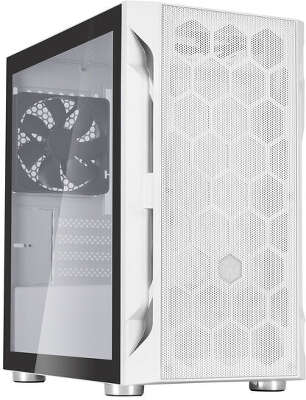 Корпус Silverstone FARA H1M, белый, mATX, Без БП (SST-FAH1MW-G)