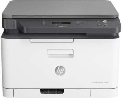 МФУ лазерный HP Color Laser 178nw (4ZB96A) A4 WiFi белый