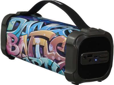 Колонка порт. Hyundai H-PAC460 черный 9W 1.0 BT/3.5Jack/USB 10м 1500mAh