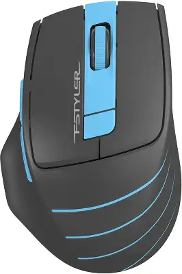 Мышь A4Tech Fstyler FG30 серый/синий оптическая 2000dpi беспров. USB 6but (FG30 BLUE)
