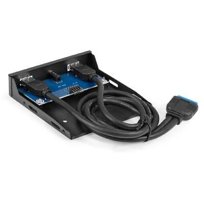 Exegate EX298351RUS Планка USB на переднюю панель ExeGate U3H-627S, 3,5