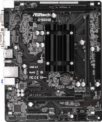 Мат. плата ASRock Q1900M CPU on board