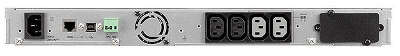 ИБП Eaton 5P 850iR, 850VA, 600W, IEC, розеток - 4, USB, черный