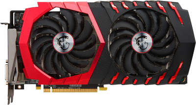 ВидеокартаI PCI-E AMD Radeon RX 580 8192MB GDDR5 MSI [RX 580 GAMING X 8G]