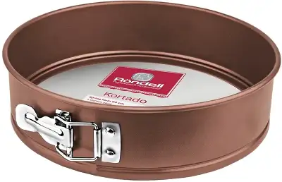 Форма для выпечки Rondell Kortado RDF-1058 кругл. d=24см сталь коричневый