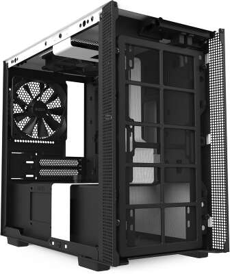 Корпус NZXT H210i, белый/черный, mini-ITX, Без БП (CA-H210i-W1)