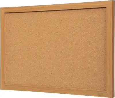 Доска пробковая Cactus CS-CWBD-30x45 пробковая коричневый 30x45см деревянная рама пробка