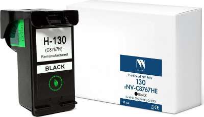 Картридж Hi-Black (HB-C8767HE) №130 для HP DJ 5743/6623/6543/Officejet 6313 C8767HE, BK