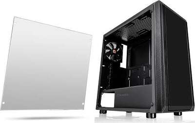 Корпус Thermaltake Versa J23 TG, черный, ATX, Без БП (CA-1L6-00M1WN-00)