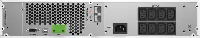 Источник бесперебойного питания Ippon Na+ RTA 1000 1000Вт 1000ВА белый