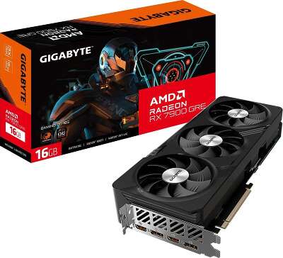 Видеокарта GIGABYTE AMD Radeon RX 7900 GRE GAMING OC 16Gb DDR6 PCI-E 2HDMI, 2DP