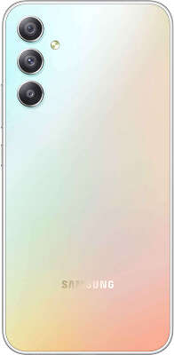 Смартфон Samsung SM-A346 Galaxy A34 5G 6/128Гб Dual Sim LTE, серебристый (SM-A346EZSACAU)