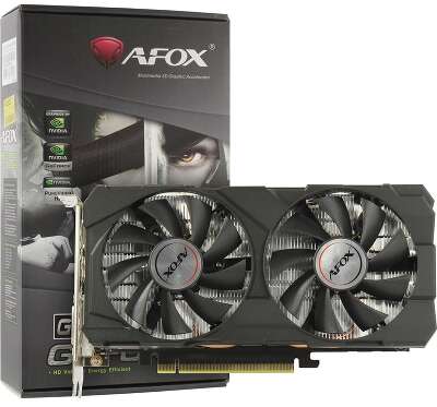 Видеокарта AFOX Geforce GTX1660 SUPER 6GB GDDR6 192Bit DP/DVI/HDMI  Dual Fan  (AF1660S-6144D6H4-V2) RTL