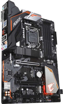 Материнская плата ATX LGA1151v2 GIGABYTE B360 AORUS GAMING 3 WIFI