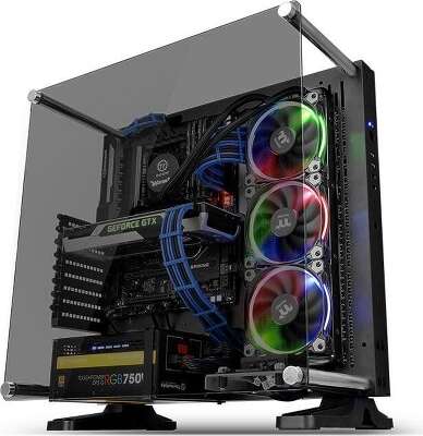 Корпус Thermaltake Core P3 TG, черный, ATX, Без БП (CA-1G4-00M1WN-06)
