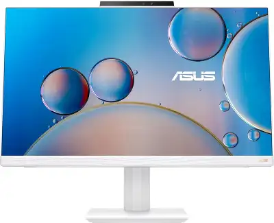 Моноблок Asus A5402WVAR-WPC0010 23.8" Full HD Core 3 100U (1.2) 8Gb SSD512Gb Graphics CR без ОС GbitEth WiFi BT 120W клавиатура мышь Cam белый 1920x1080