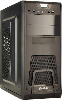 Корпус ExeGate CP-603, черный, ATX, 500W (EX278393RUS)